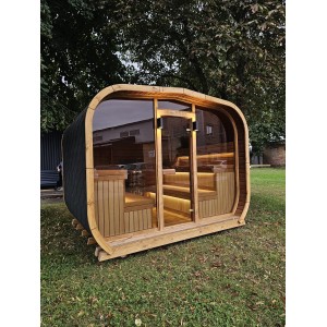 3m Lux Cube sauna | Erdvi lauko pirtis