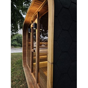 3m Lux Cube sauna | Erdvi lauko pirtis
