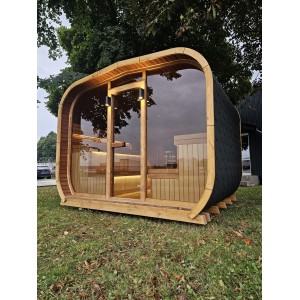 3m Lux Cube sauna | Erdvi lauko pirtis