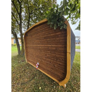 3m Lux Cube sauna | Erdvi lauko pirtis