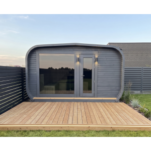 4m Lux Cube Sauna + Relax Room | Luxurious Garden Sauna