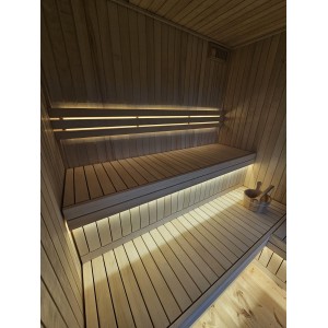 335 Frame Sauna | Insulated Outdoor Sauna with relax room