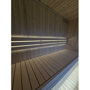 335 Frame Sauna | Insulated Outdoor Sauna with relax room