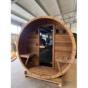 3m Barrel Sauna | Spacious Outdoor Garden Sauna