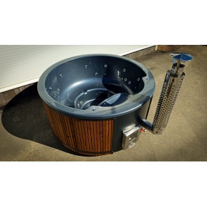 Akrilinis kubilas su integruota krosnele / 200cm - 225cm