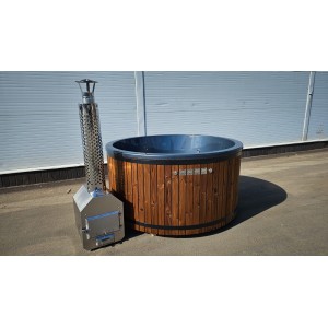 Acrylic hot tub with external heater / 200cm - 225cm