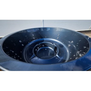 Acrylic hot tub with external heater / 200cm - 225cm