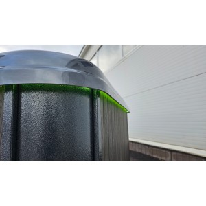 Akrilinis jacuzzi kubilas su integruota krosnele / 245cm Quadro