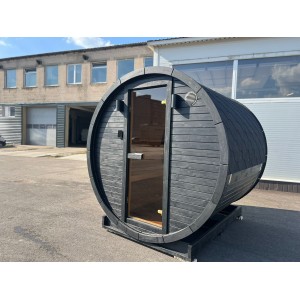 2m Barrel Sauna | Compact Outdoor Garden Sauna