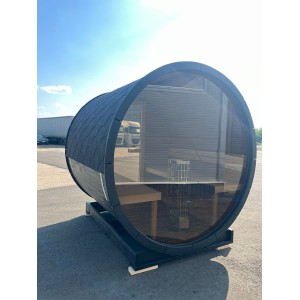 2m Barrel Sauna | Compact Outdoor Garden Sauna