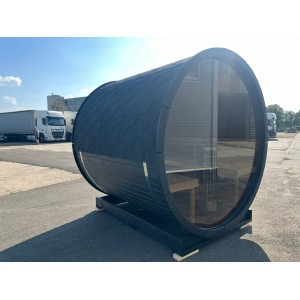 2m Barrel Sauna | Compact Outdoor Garden Sauna