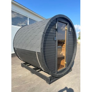 2m Barrel Sauna | Compact Outdoor Garden Sauna