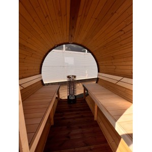 2m BARREL sauna
