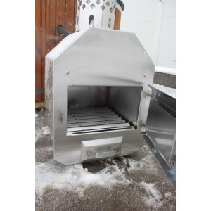 Fiberglass ofuro hot tub with external heater / 2 person hot tub