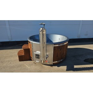 Stiklo pluošto kubilas su integruota krosnele / 200cm - 225cm