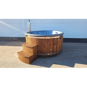 Stiklo pluošto kubilas su integruota krosnele / 200cm - 225cm