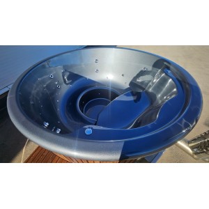 Fiberglass Hot Tub with Integrated Heater / 200cm - 225cm