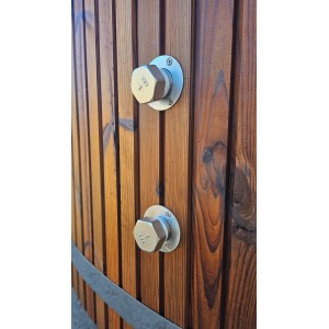 Fiberglass Hot Tub with Integrated Heater / 200cm - 225cm