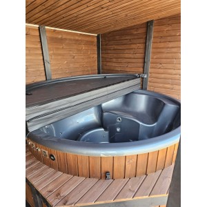 5.2m Module 2in1 Hot Tub & Sauna | Full Wellness Set up