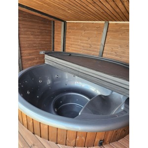 5.2m Module 2in1 Hot Tub & Sauna | Full Wellness Set up