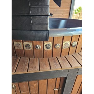 5.2m Module 2in1 Hot Tub & Sauna | Full Wellness Set up