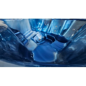 Akrilinis jacuzzi kubilas su išorine krosnele / 220cm Quadro