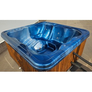 Akrilinis jacuzzi kubilas su išorine krosnele / 220cm Quadro