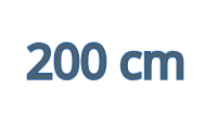 200 cm