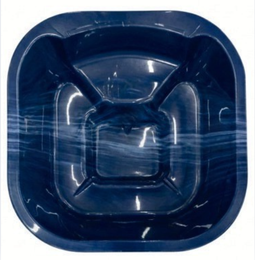 Dark blue marble